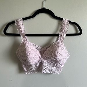 Pink Lace Aerie Bralette